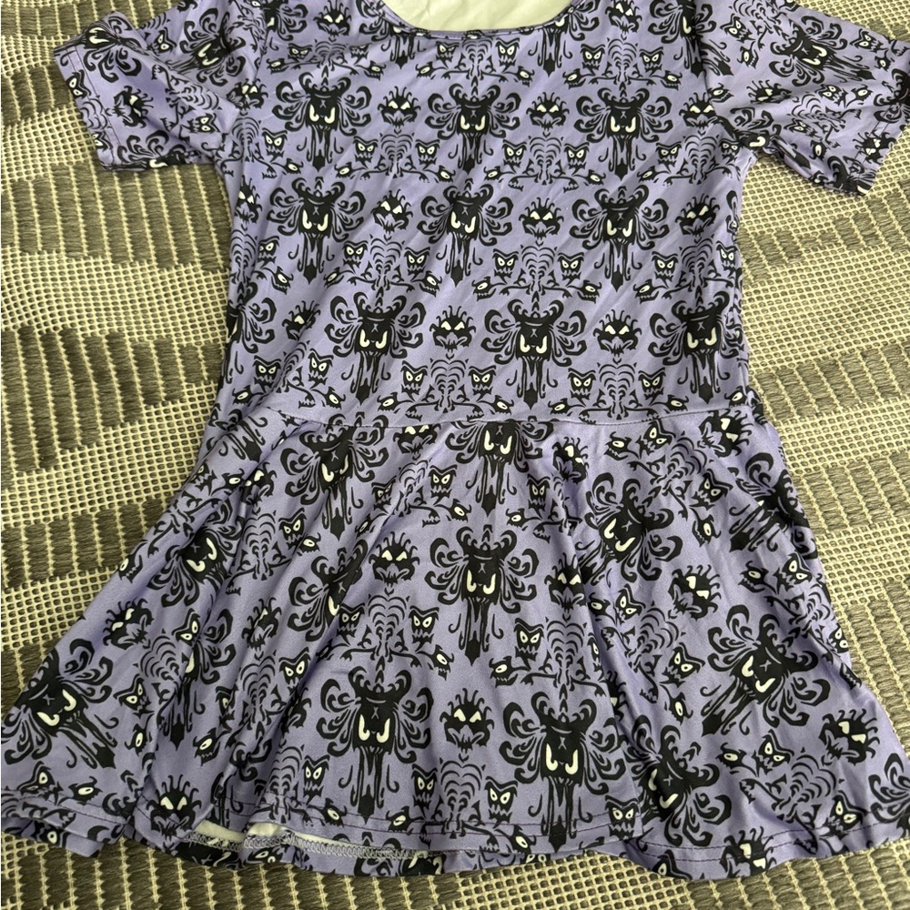 Purple Patterned Dress